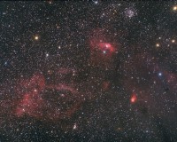 NGC7635, NGC7538, M52, Sh2-157