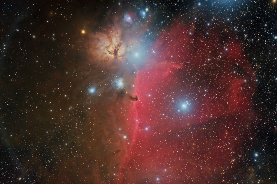 B33, NGC2024, NGC2023, IC431, IC432