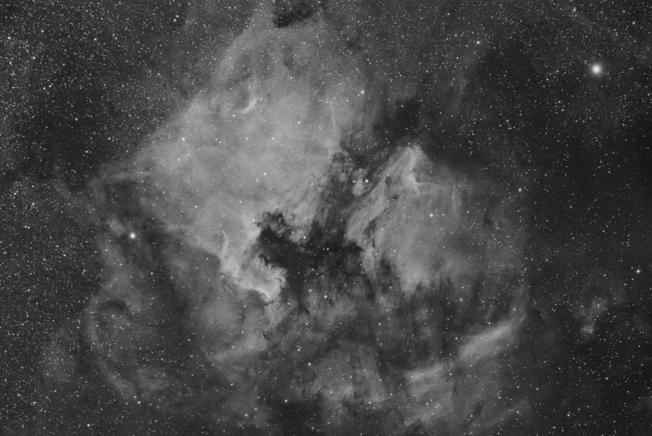 NGC7000 a IC5070 Ha